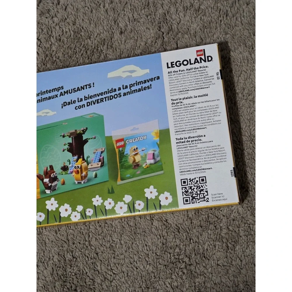 LEGO‎ Springtime Animal Play Pack 66801 | 3 Sets, 5 Builds | 382 Pieces